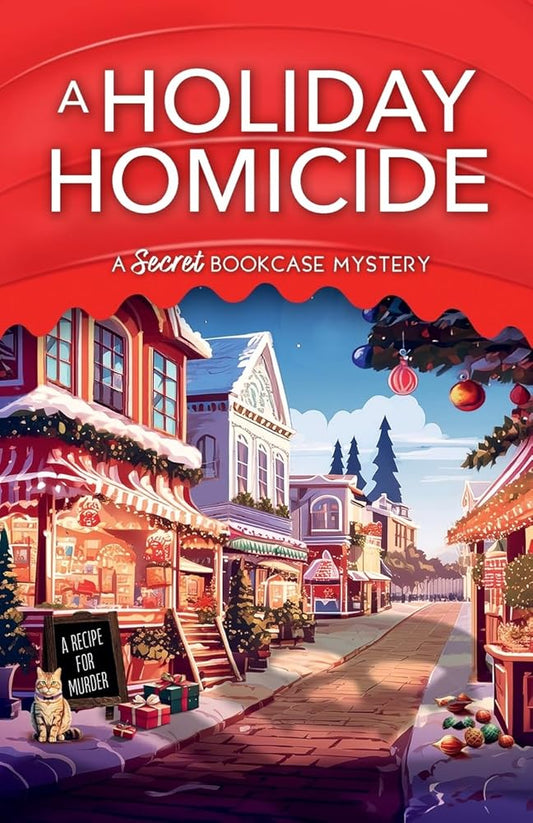 A Holiday Homicide (A Secret Bookcase Mystery) cover image