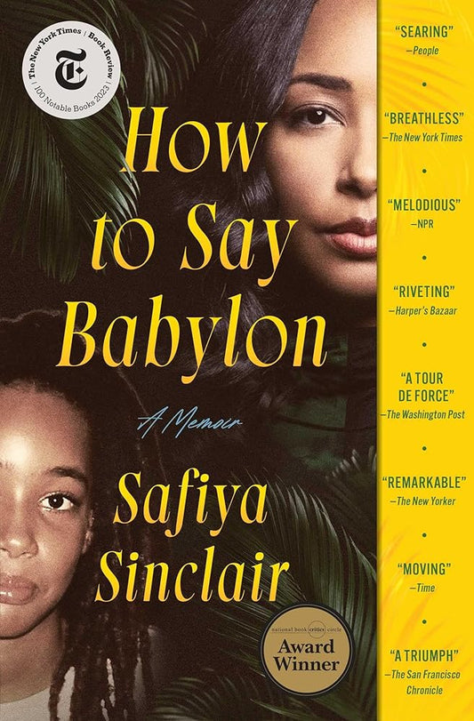How to Say Babylon: A Memoir cover image