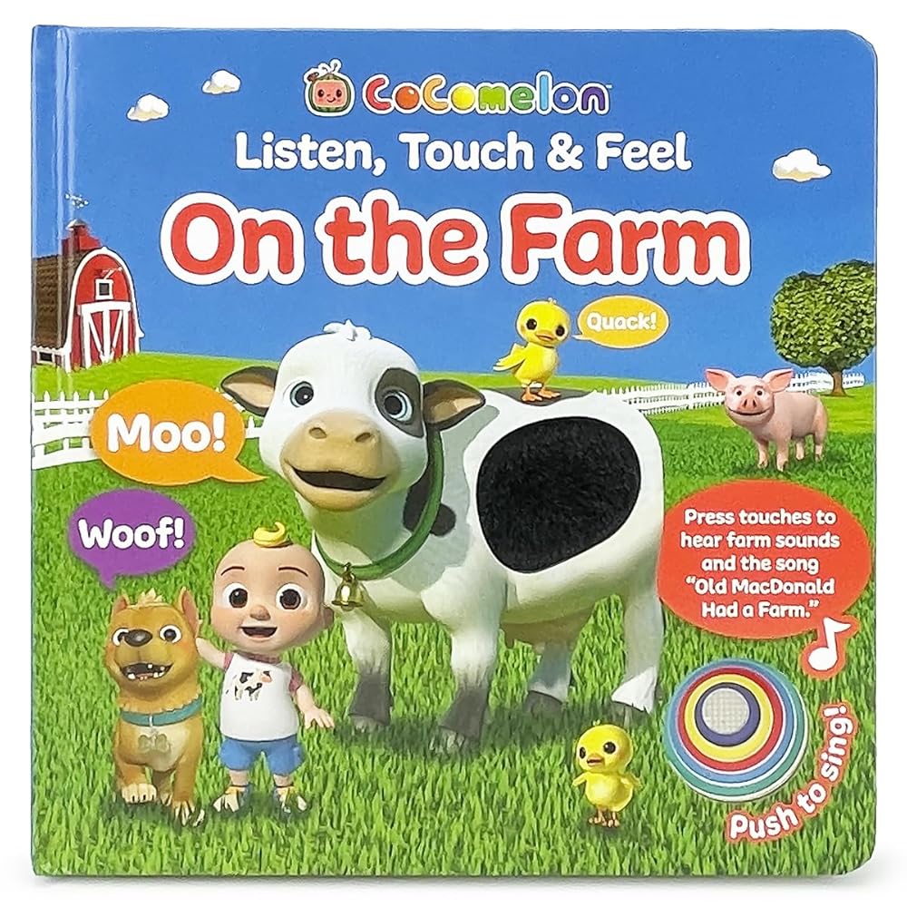 CoComelon Listen, Touch & Feel On the Farm cover image