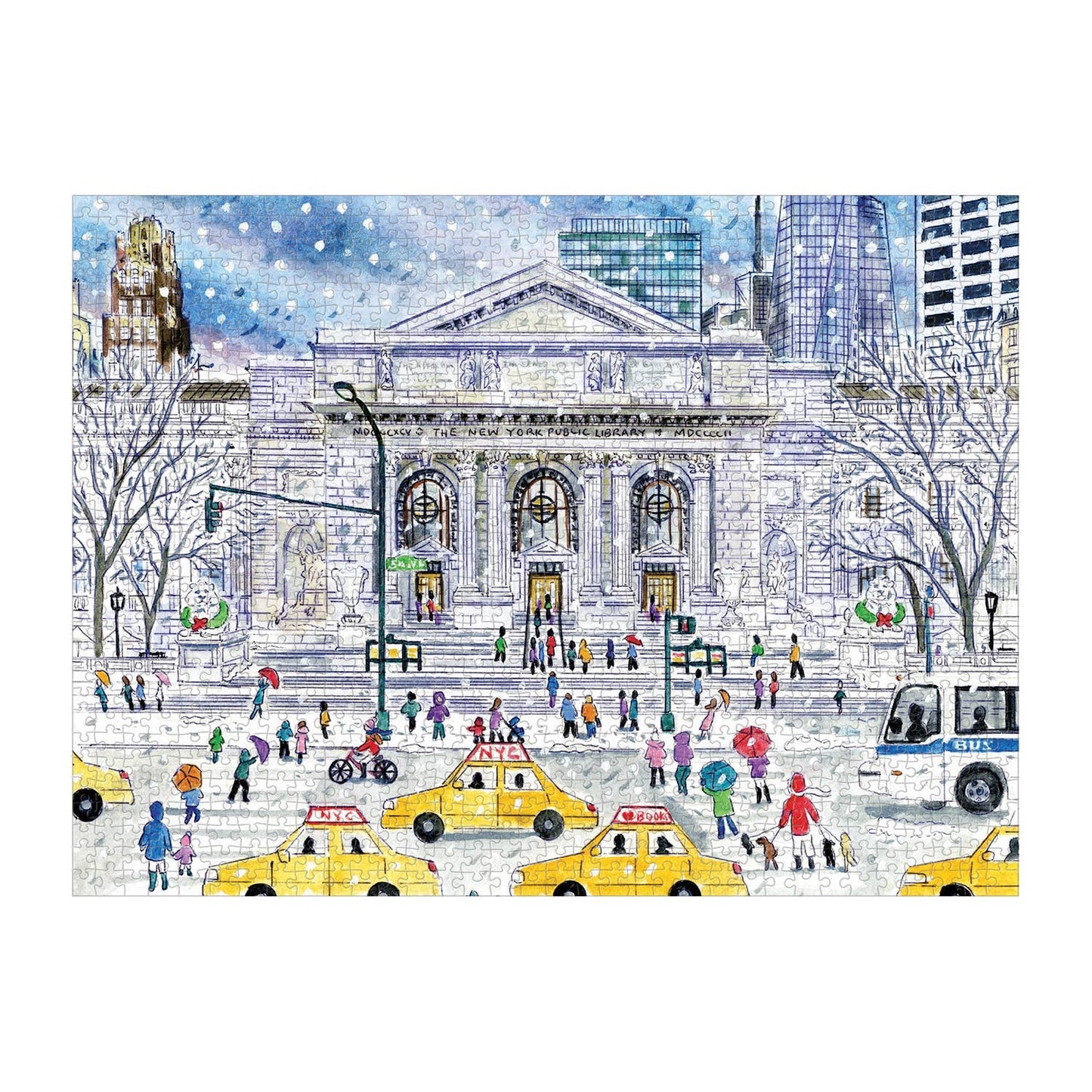 Michael Storrings New York Public Library 1000 Piece Puzzle