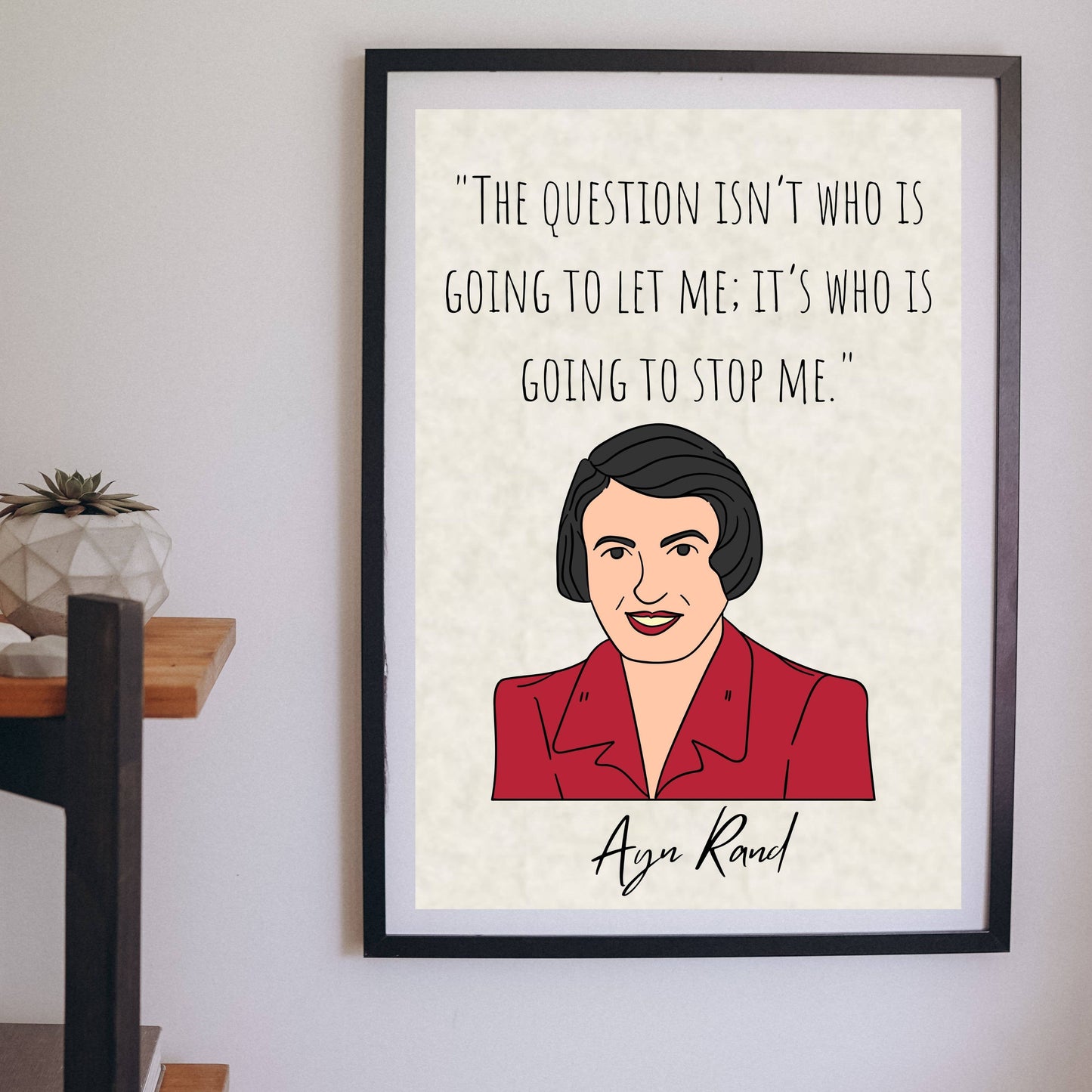 Author Series: Inspirational Quote Prints Vintage Styled