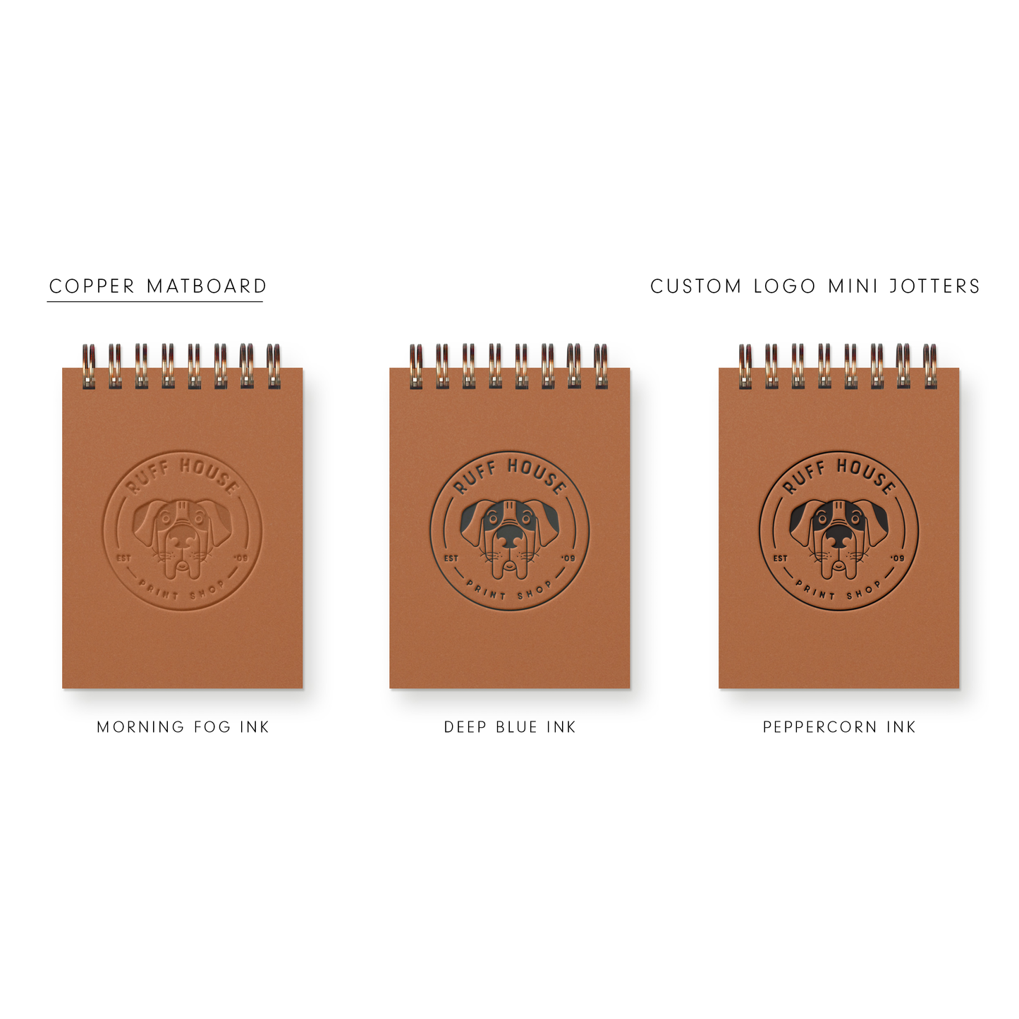 Custom : Logo Mini Jotter Notebook