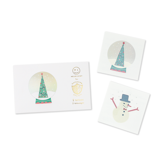 Snow Day Temporary Tattoos - 2 Pk.