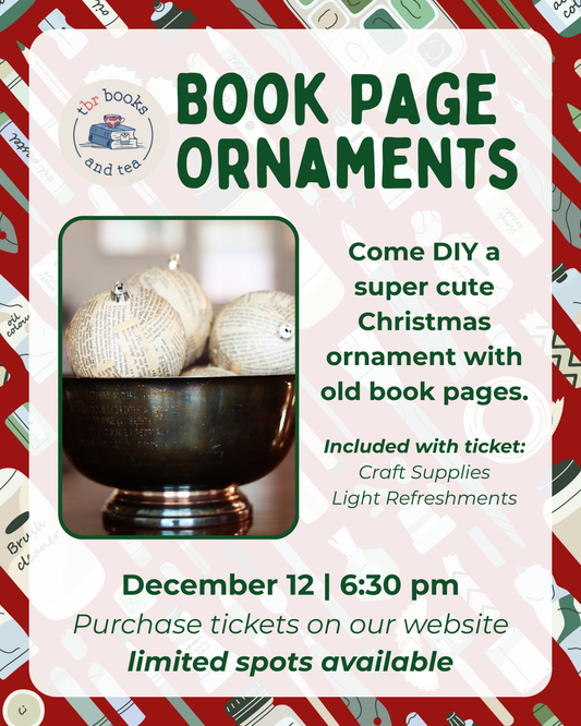 Book Ornaments 12/12/25
