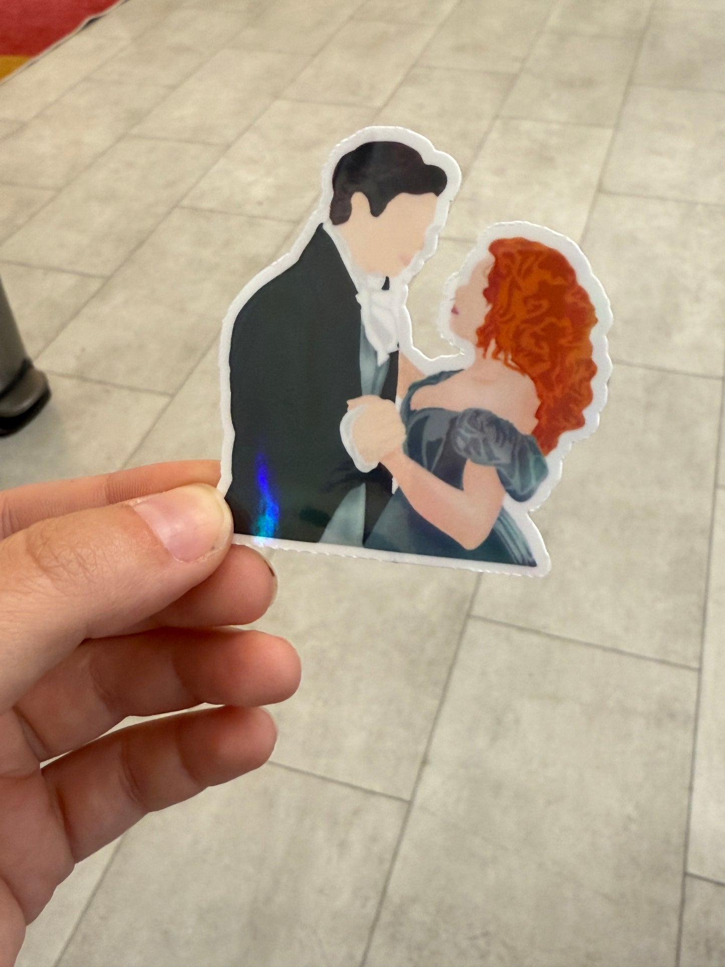 Colin & Penelope Sticker