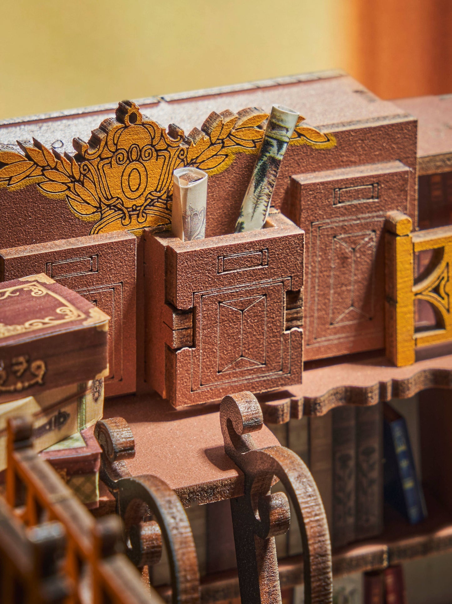 DIY Book Nook Kit: Silent Corner Study