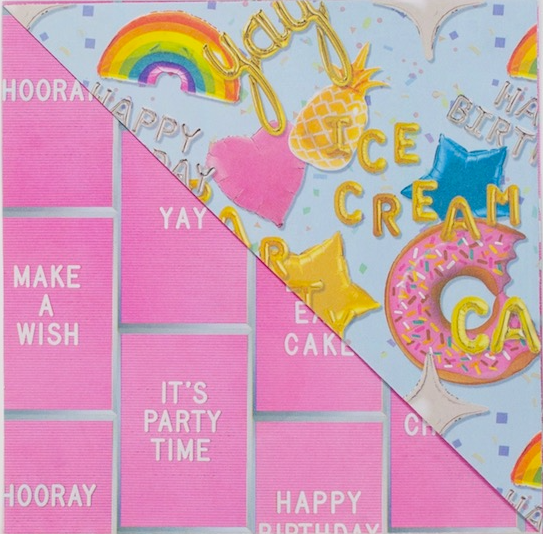 Birthday Balloons ‚Ä¢ Double-sided Eco Wrapping Paper