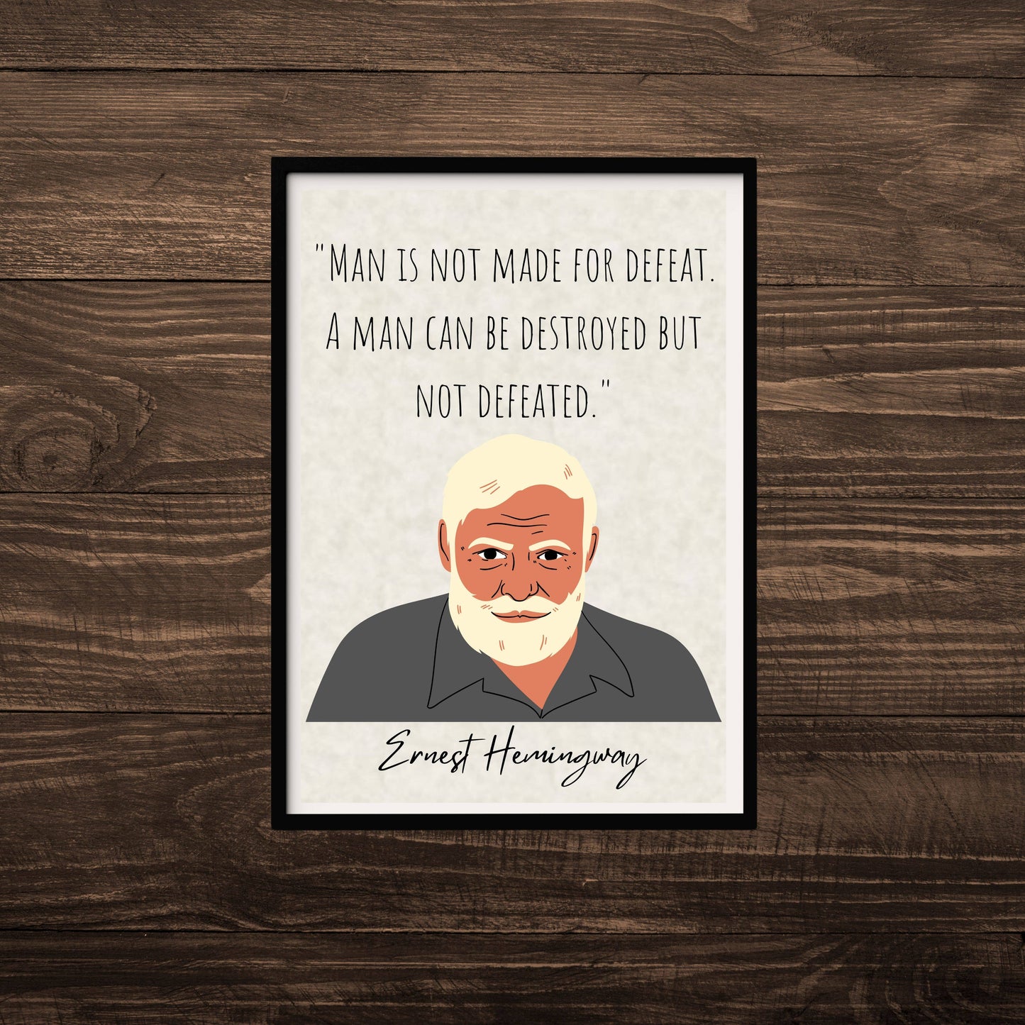 Author Series: Inspirational Quote Prints Vintage Styled