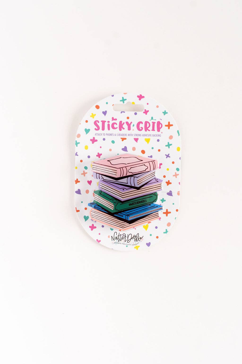 Stacks on Stacks Book Phone Grip – Cute Book Lover