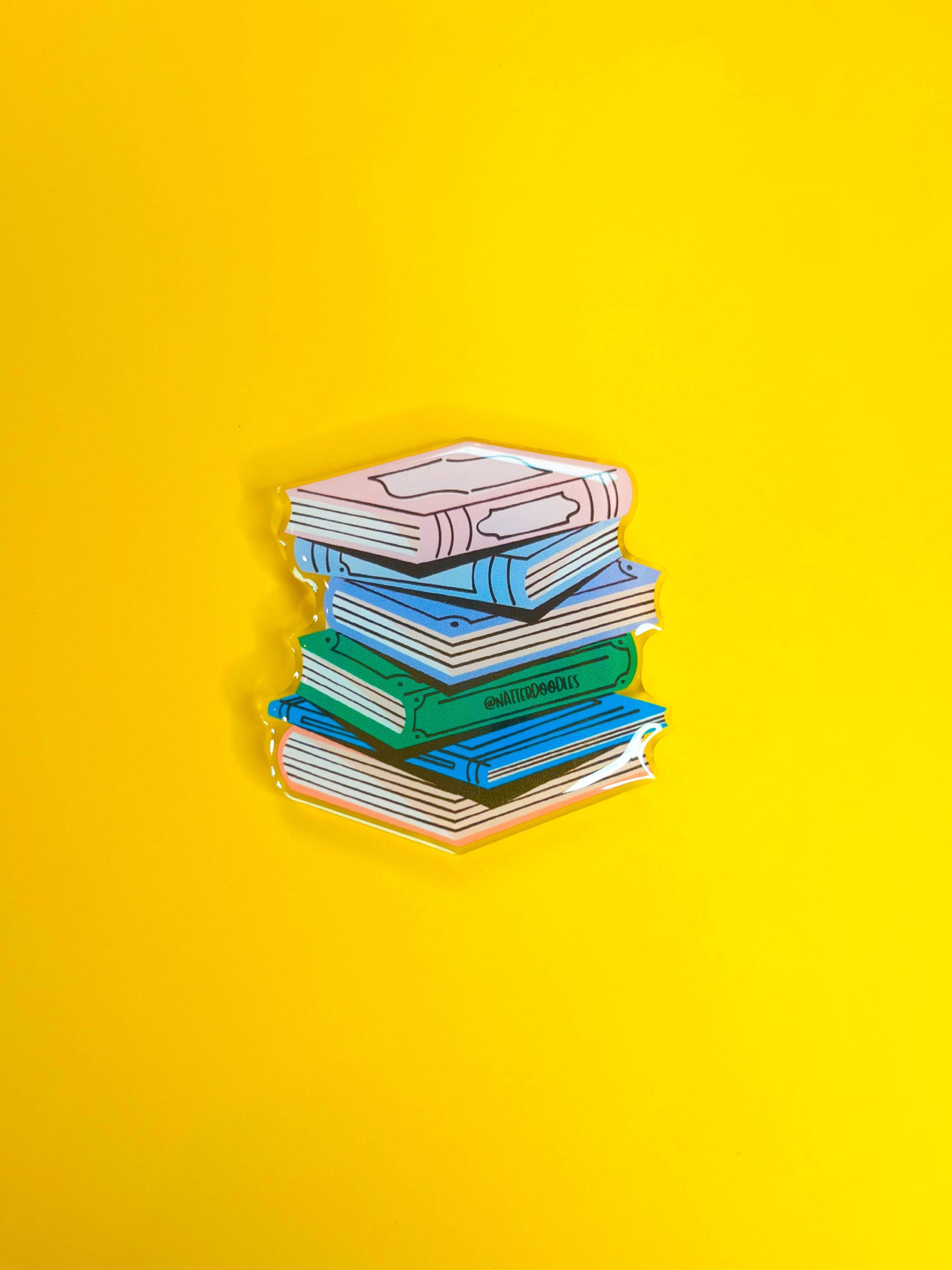 Stacks on Stacks Book Phone Grip – Cute Book Lover