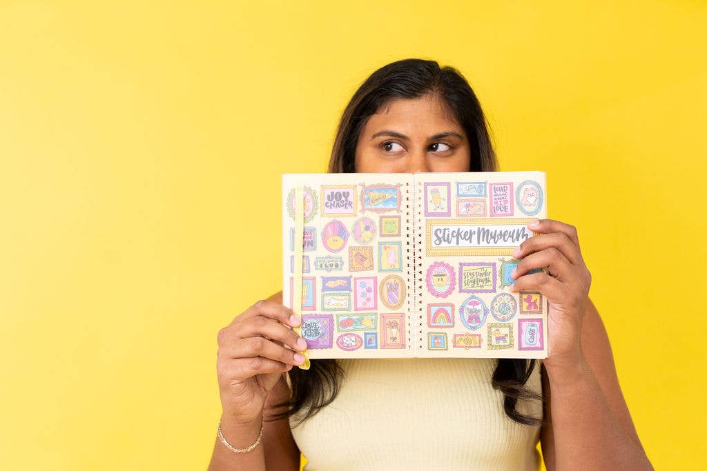 Sticker Museum Album – Reusable Sticker Storage Book