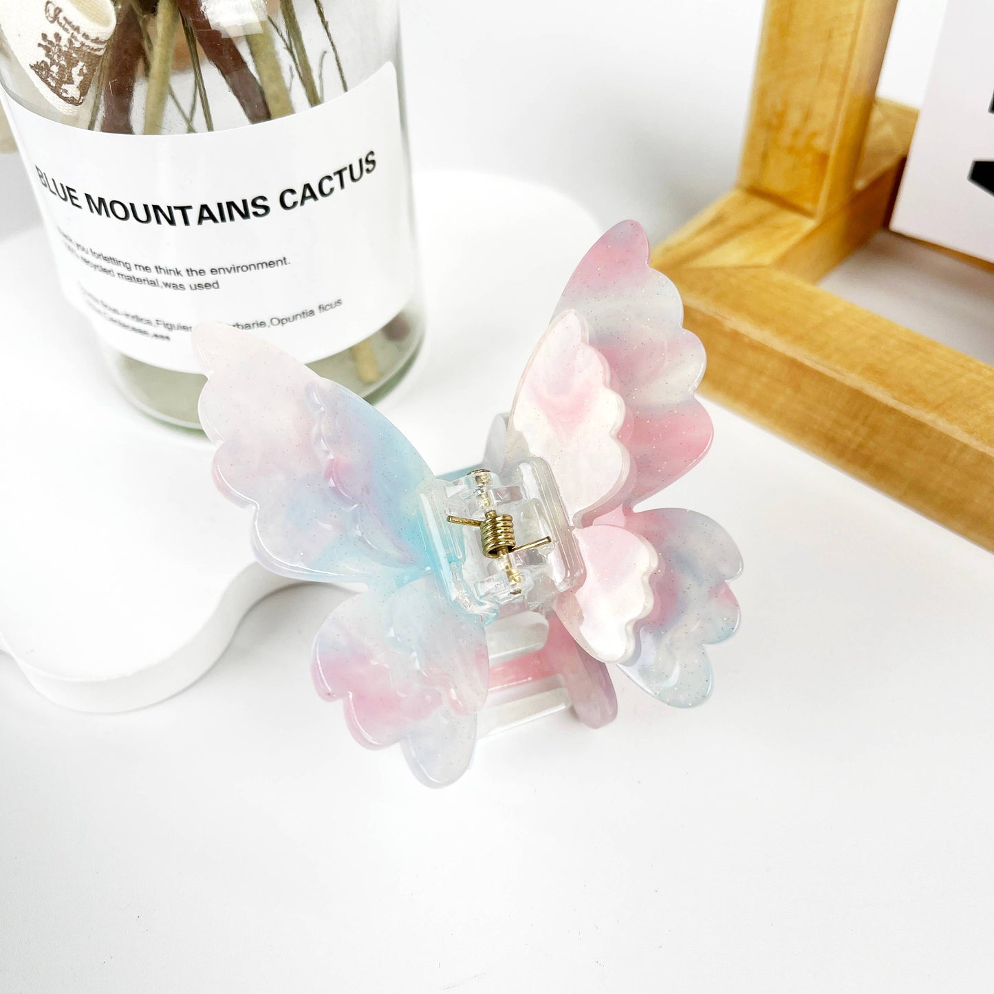 1.77" Colorful Butterfly Hair Clips