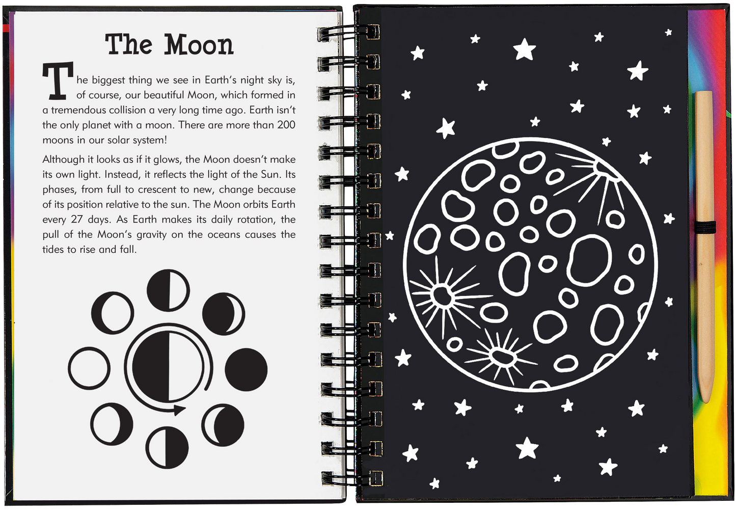 Outer Space Scratch and Sketch