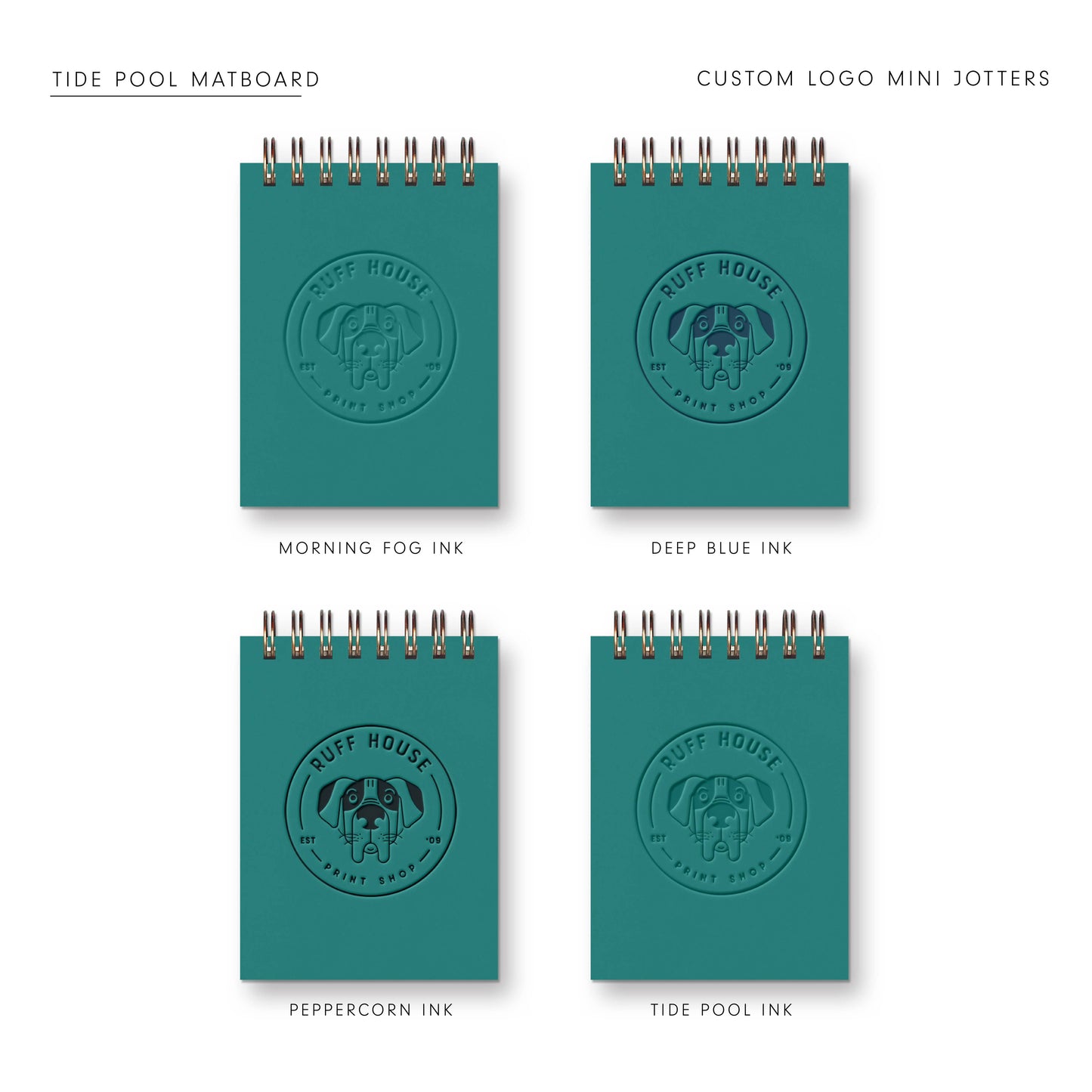 Custom : Logo Mini Jotter Notebook