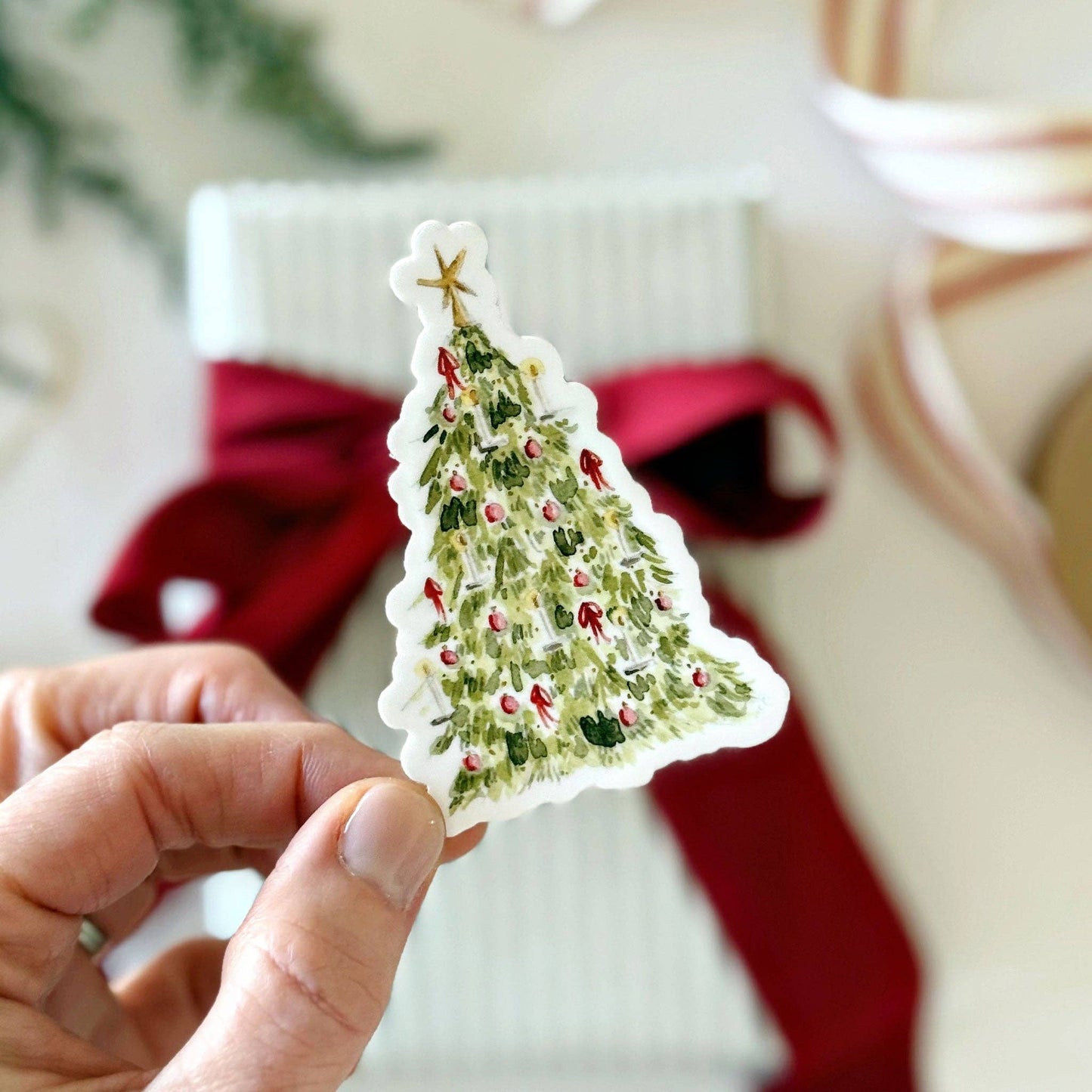 Nutcracker tree sticker