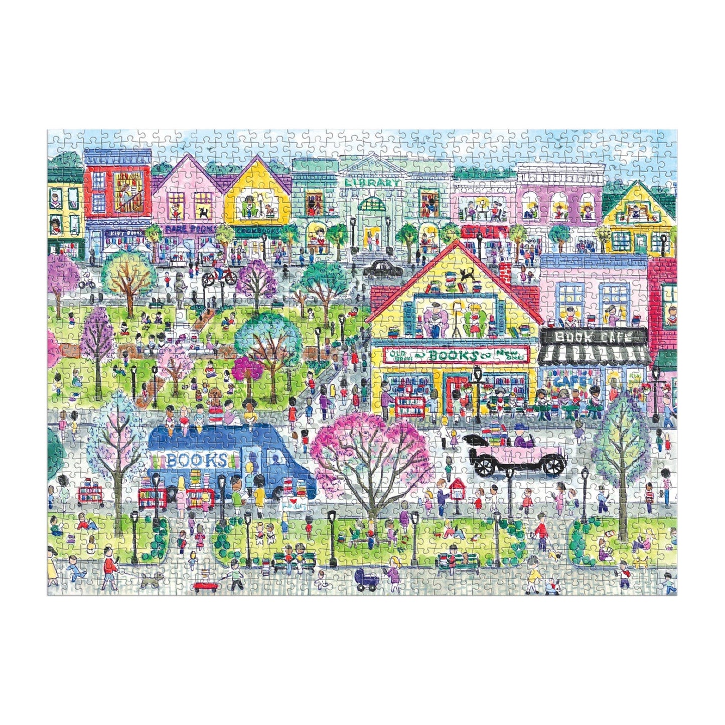 Michael Storrings Book Town 1000 Piece Puzzle