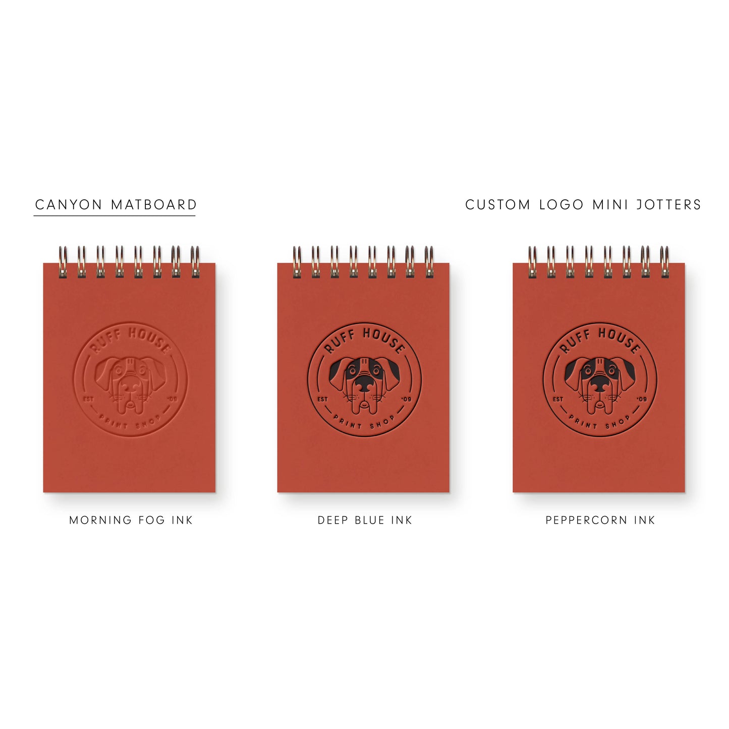 Custom : Logo Mini Jotter Notebook