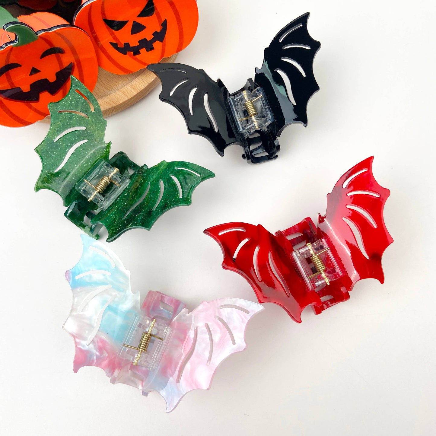 Halloween costume lovely bat hair clip