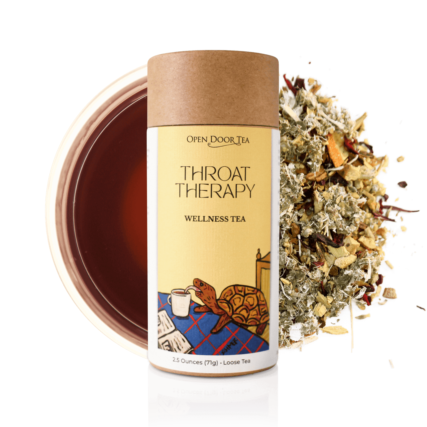 Throat Therapy | Herbal, Functional Tea | Bulk or Retail