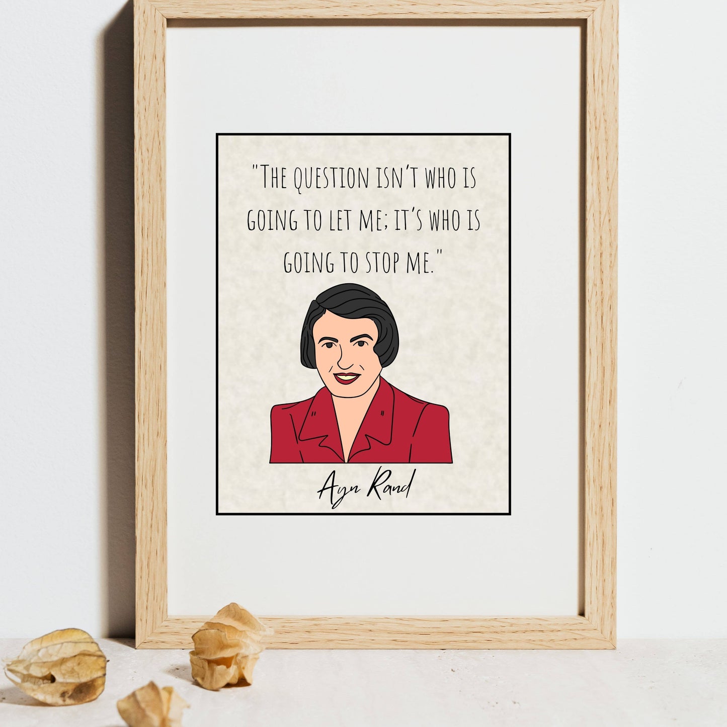 Author Series: Inspirational Quote Prints Vintage Styled
