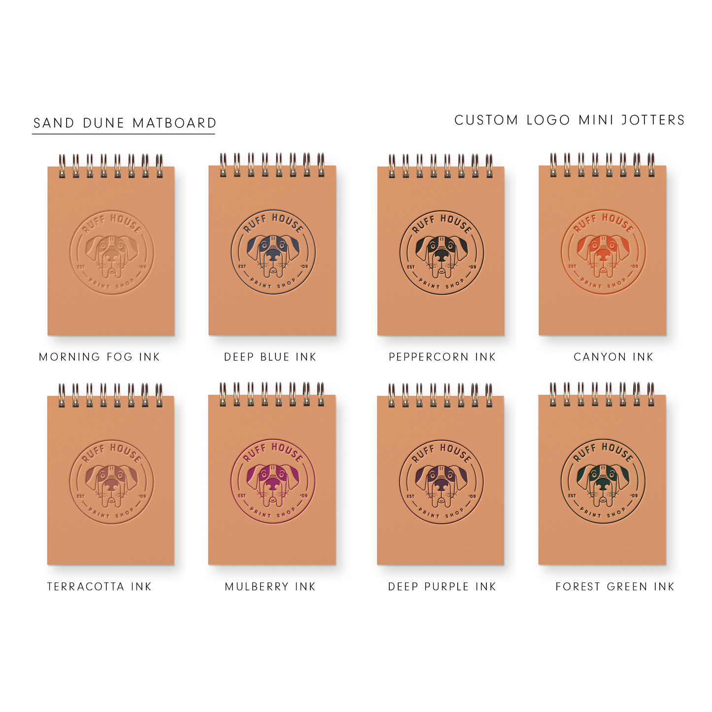 Custom : Logo Mini Jotter Notebook