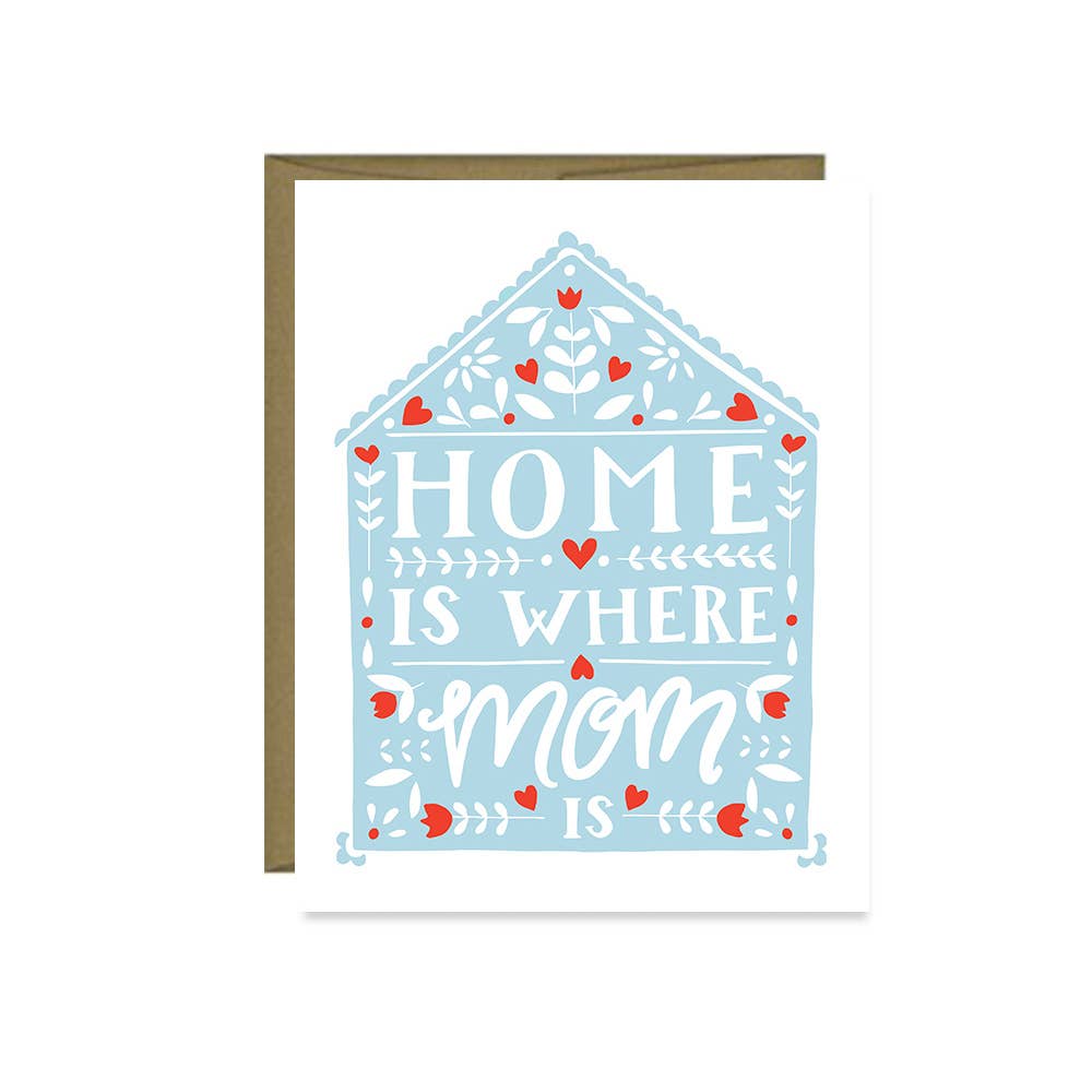Home Is Where Mom Is Mother's Day Card