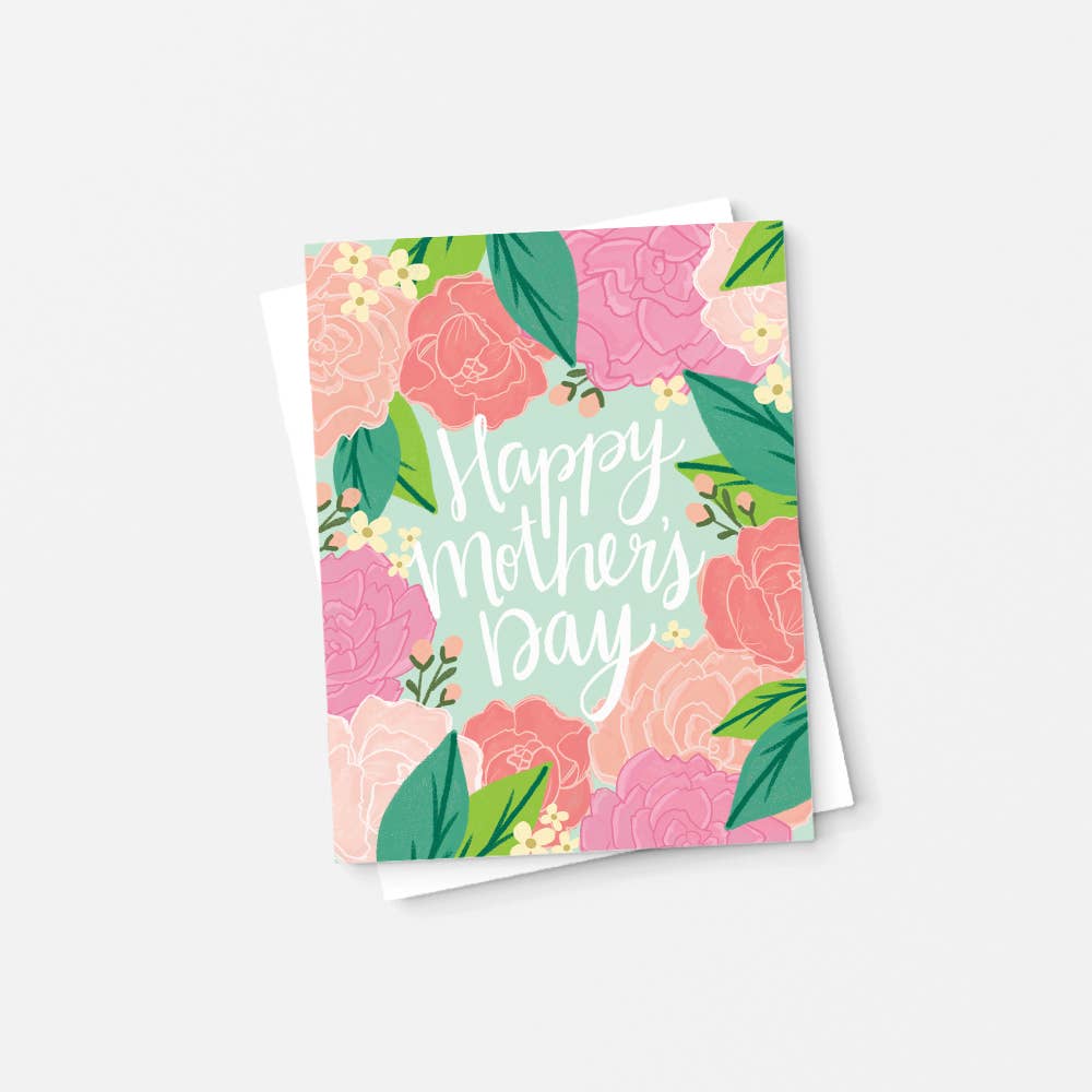 Happy Mother's Day Pink Peonies