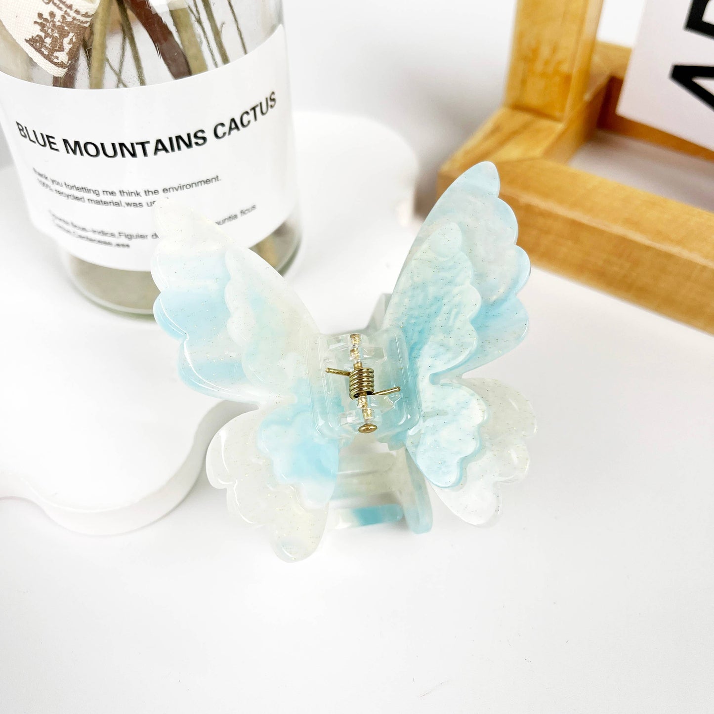 1.77" Colorful Butterfly Hair Clips