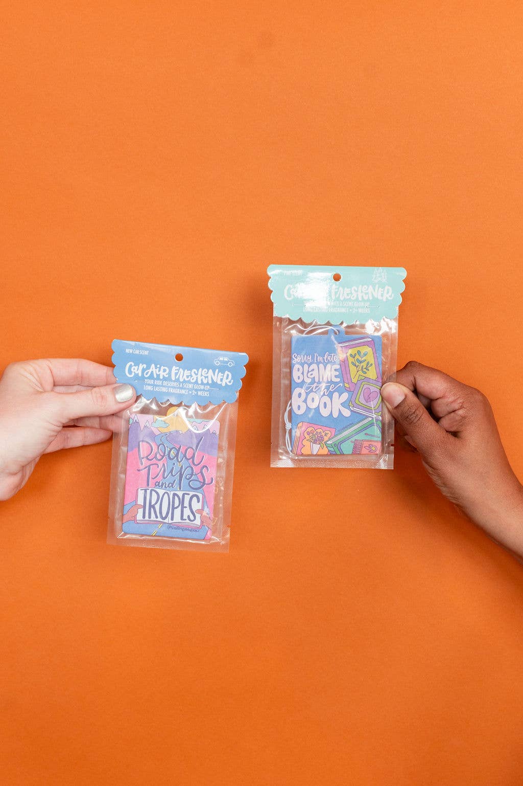 Road Trips & Tropes Reading Bookish New Car Air Freshener