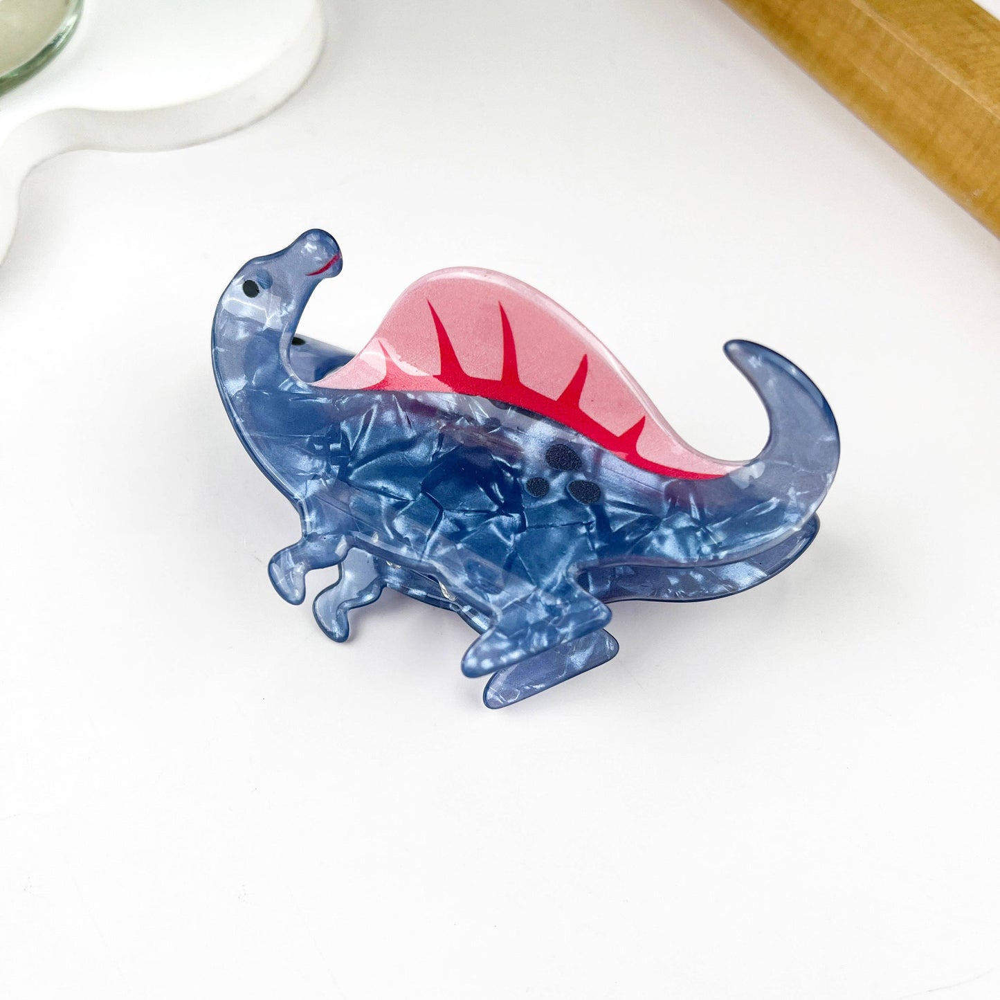 Dinosaur Animal Acrylic Hair Clip