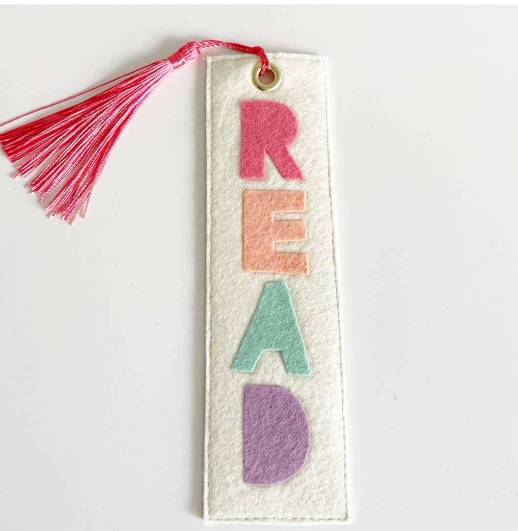 Read Felt Bookmark