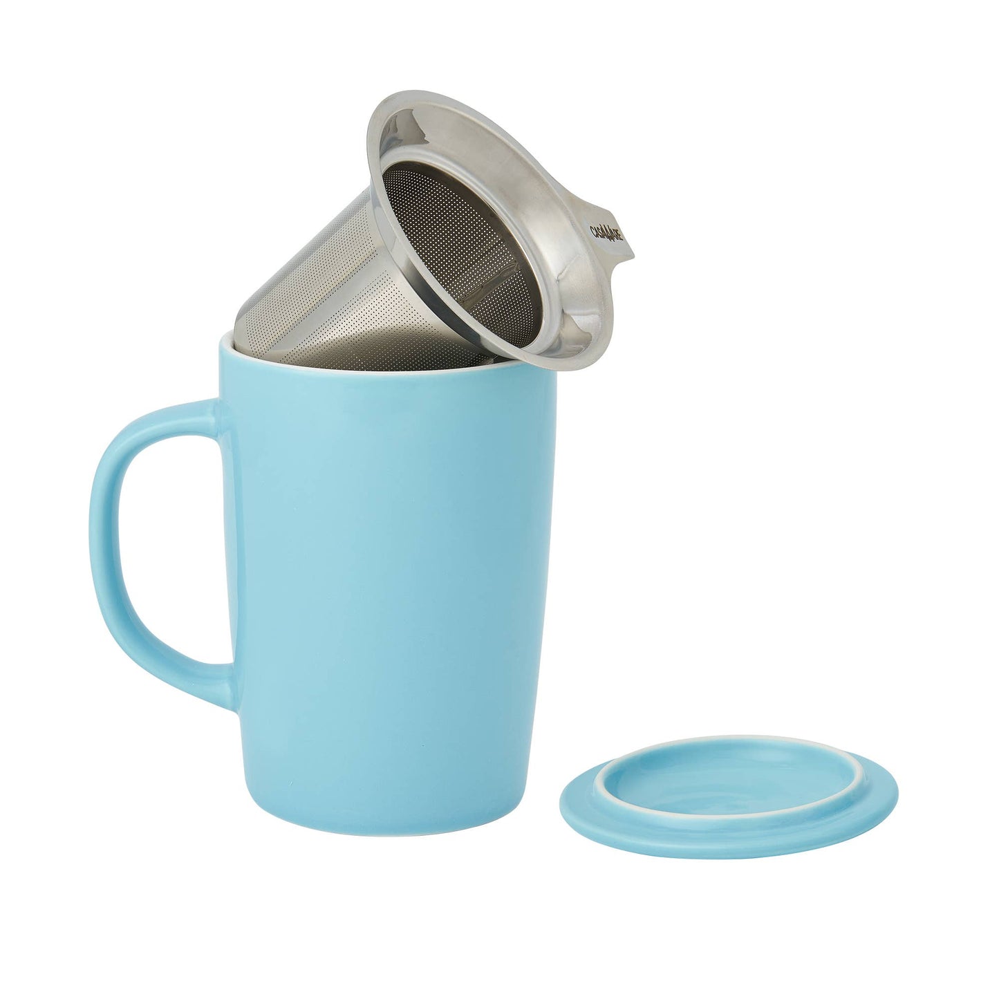 Tea Infuser Mug 16oz Pastel Series