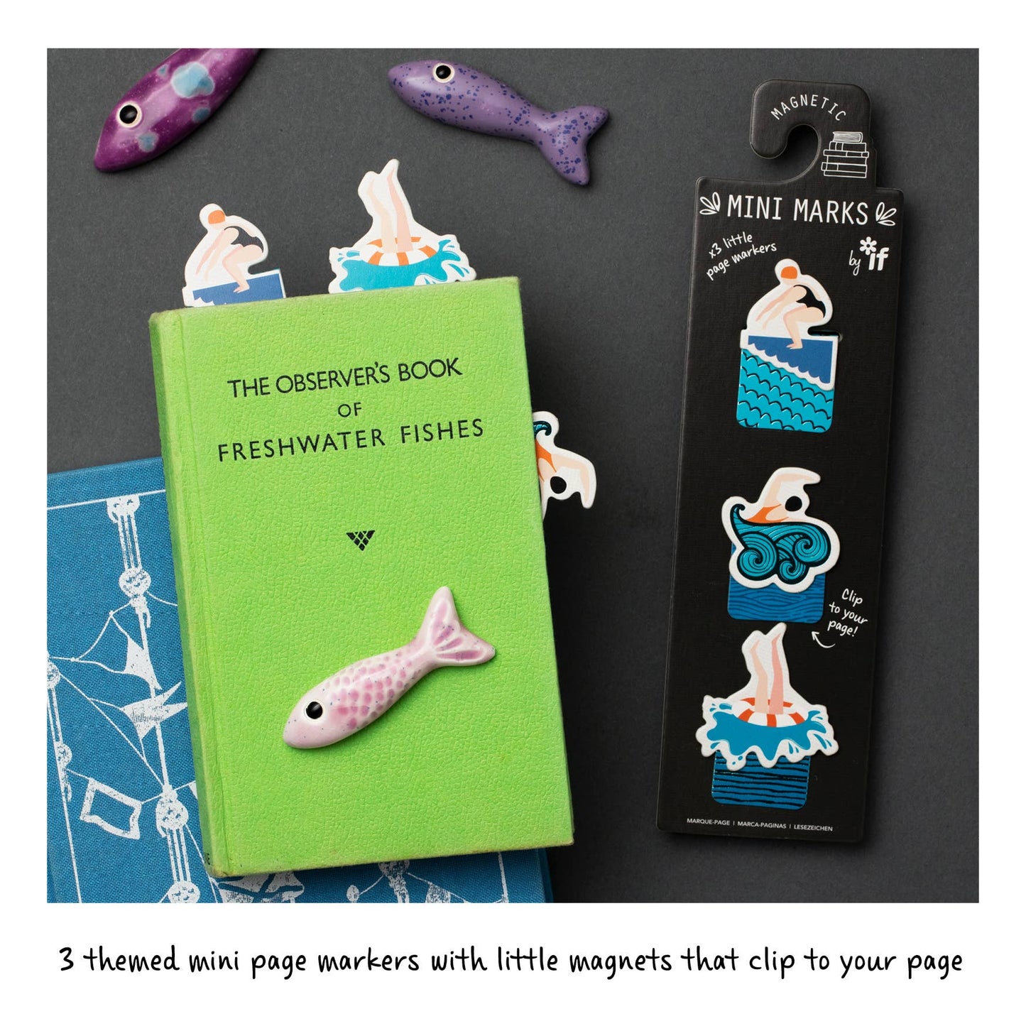Mini-Marks Magnetic Bookmarks