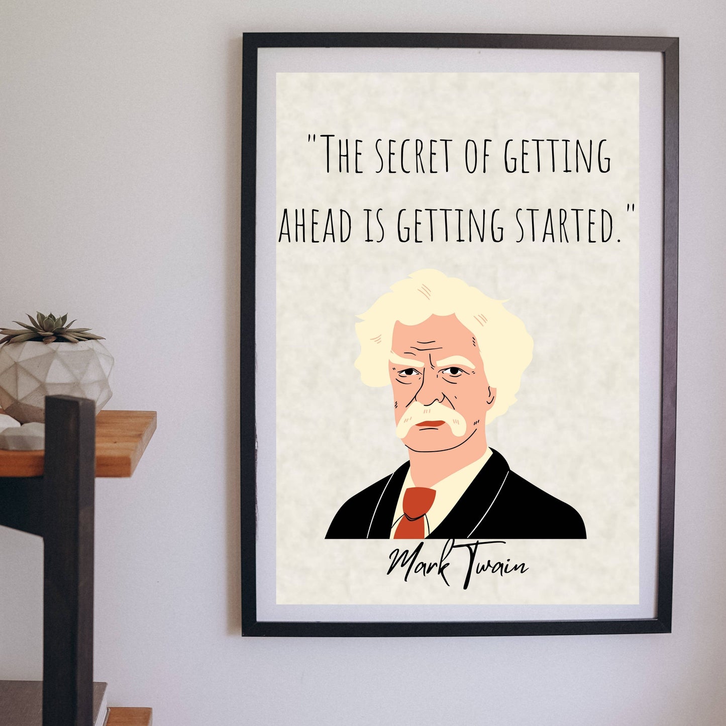 Author Series: Inspirational Quote Prints Vintage Styled
