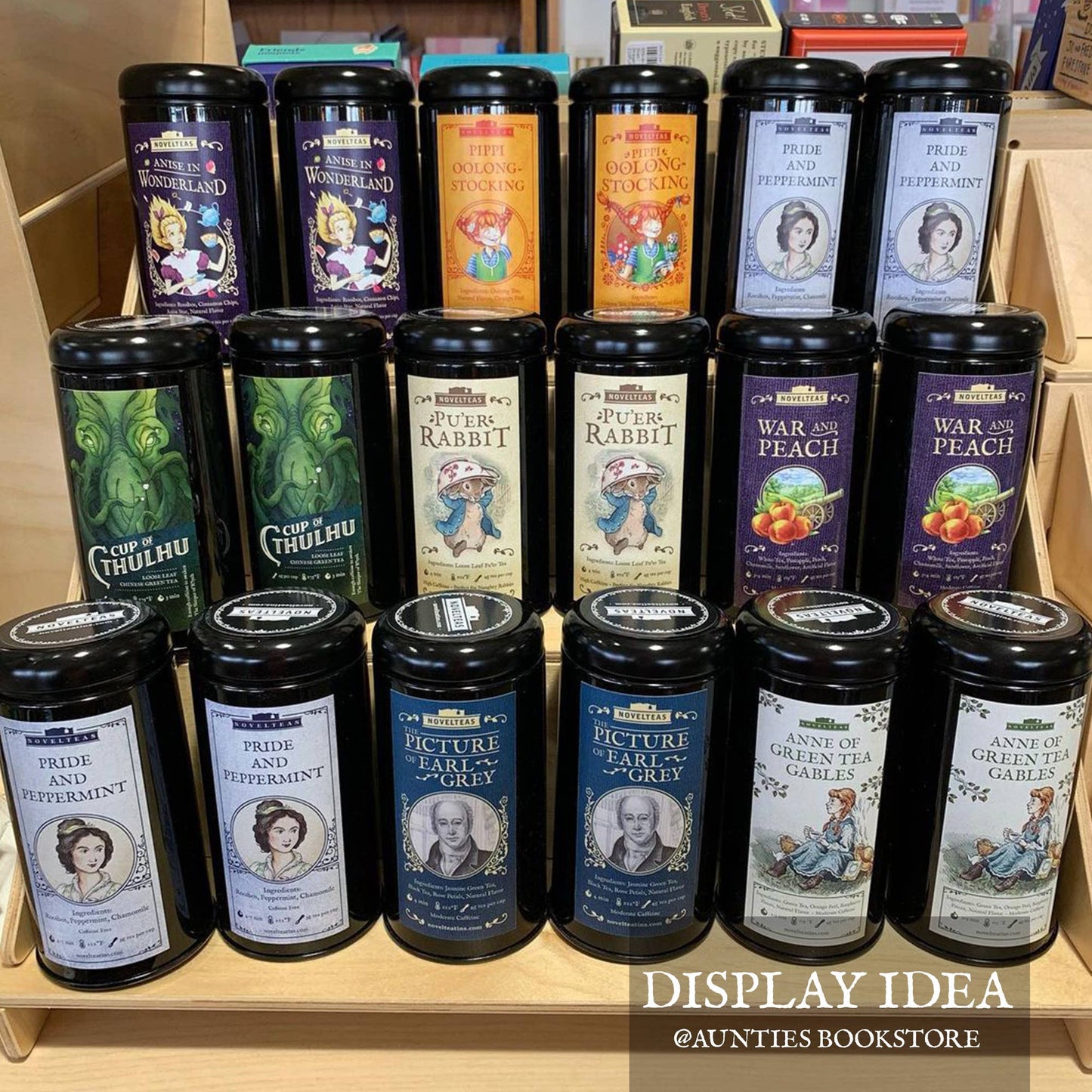 Anne of Green Tea Gables - Loose Tea Tin with Bookmark