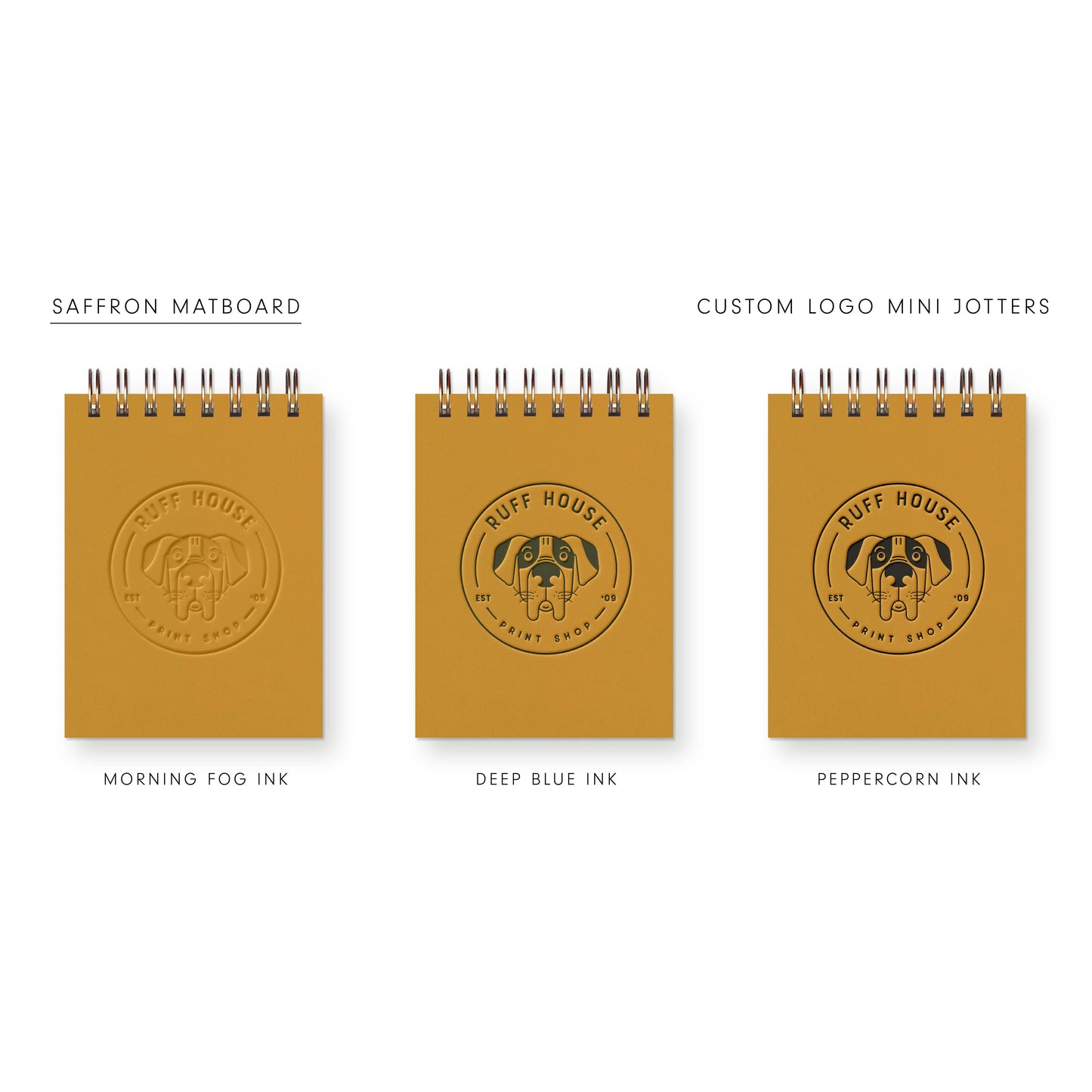 Custom : Logo Mini Jotter Notebook