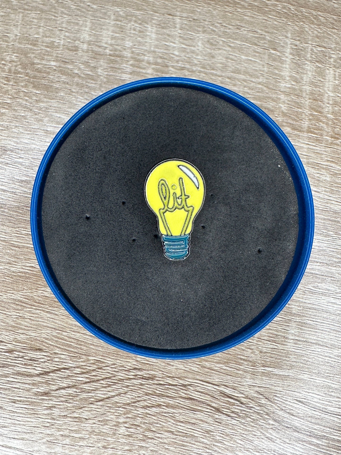 Lit Pin - Lightbulb - Book Lover