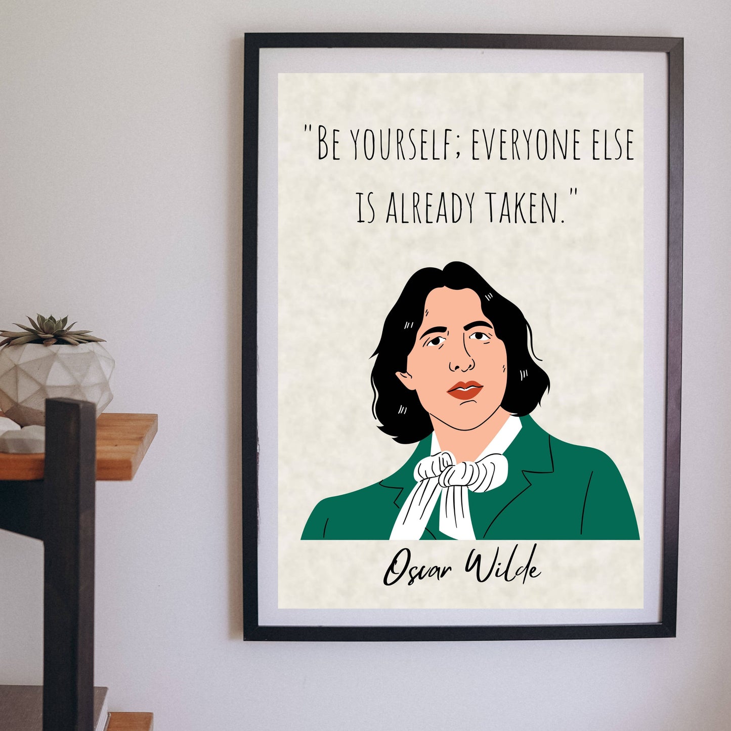 Author Series: Inspirational Quote Prints Vintage Styled