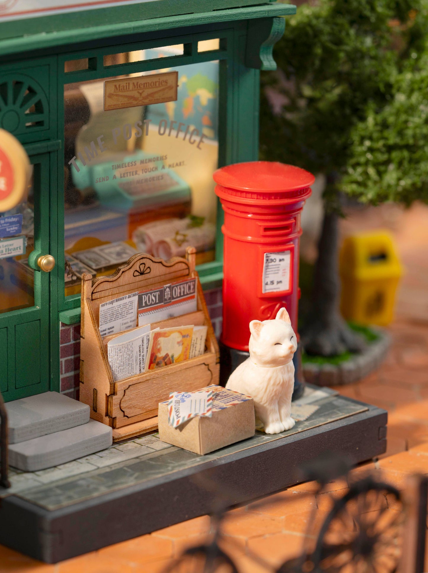 DIY Miniature House Kit: Century Post Office