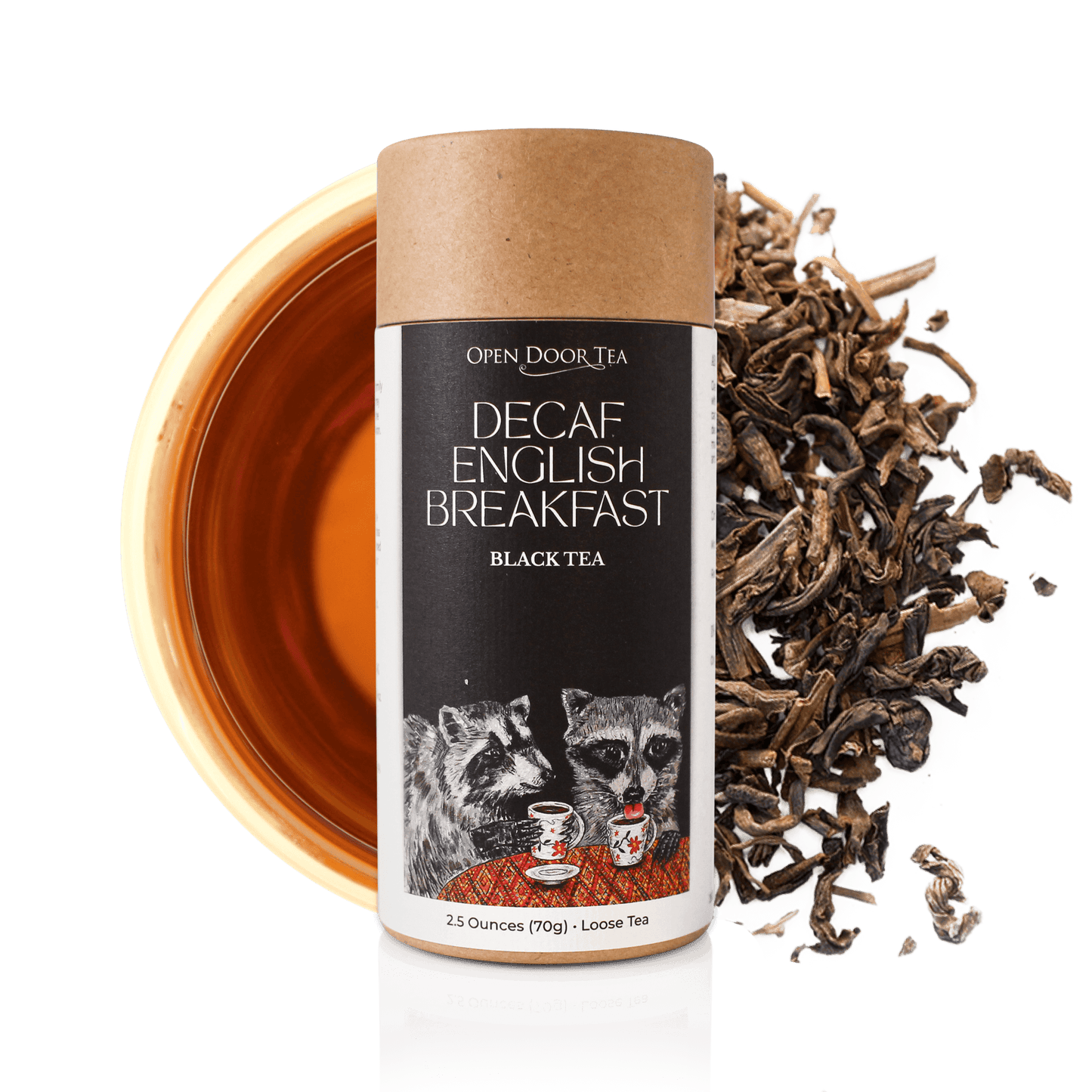 Decaf English Breakfast | Organic Black Tea | Bulk or Retail