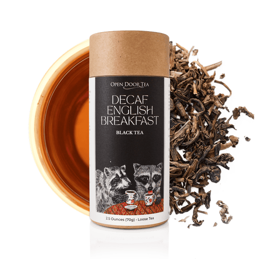 Decaf English Breakfast | Organic Black Tea | Bulk or Retail