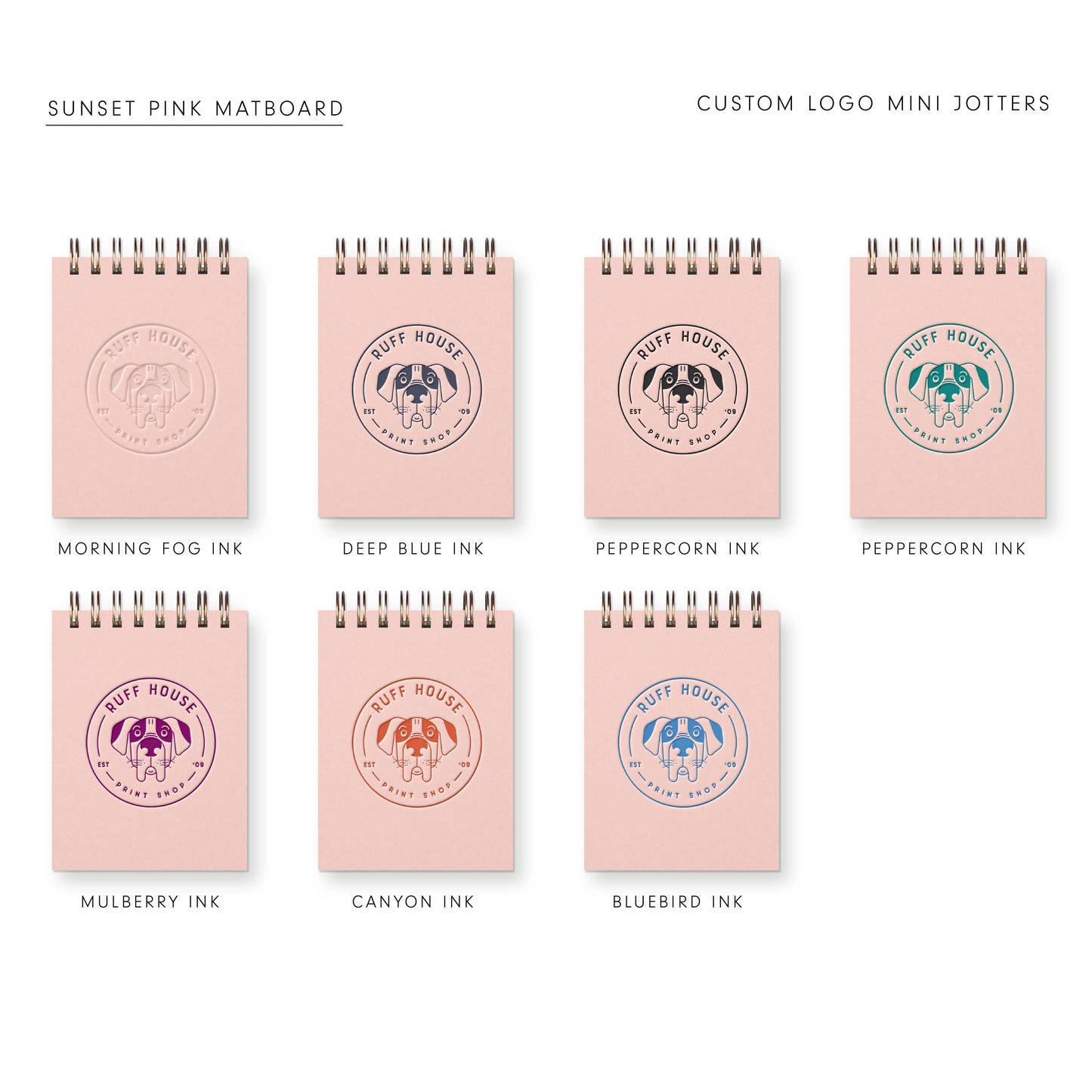 Custom : Logo Mini Jotter Notebook