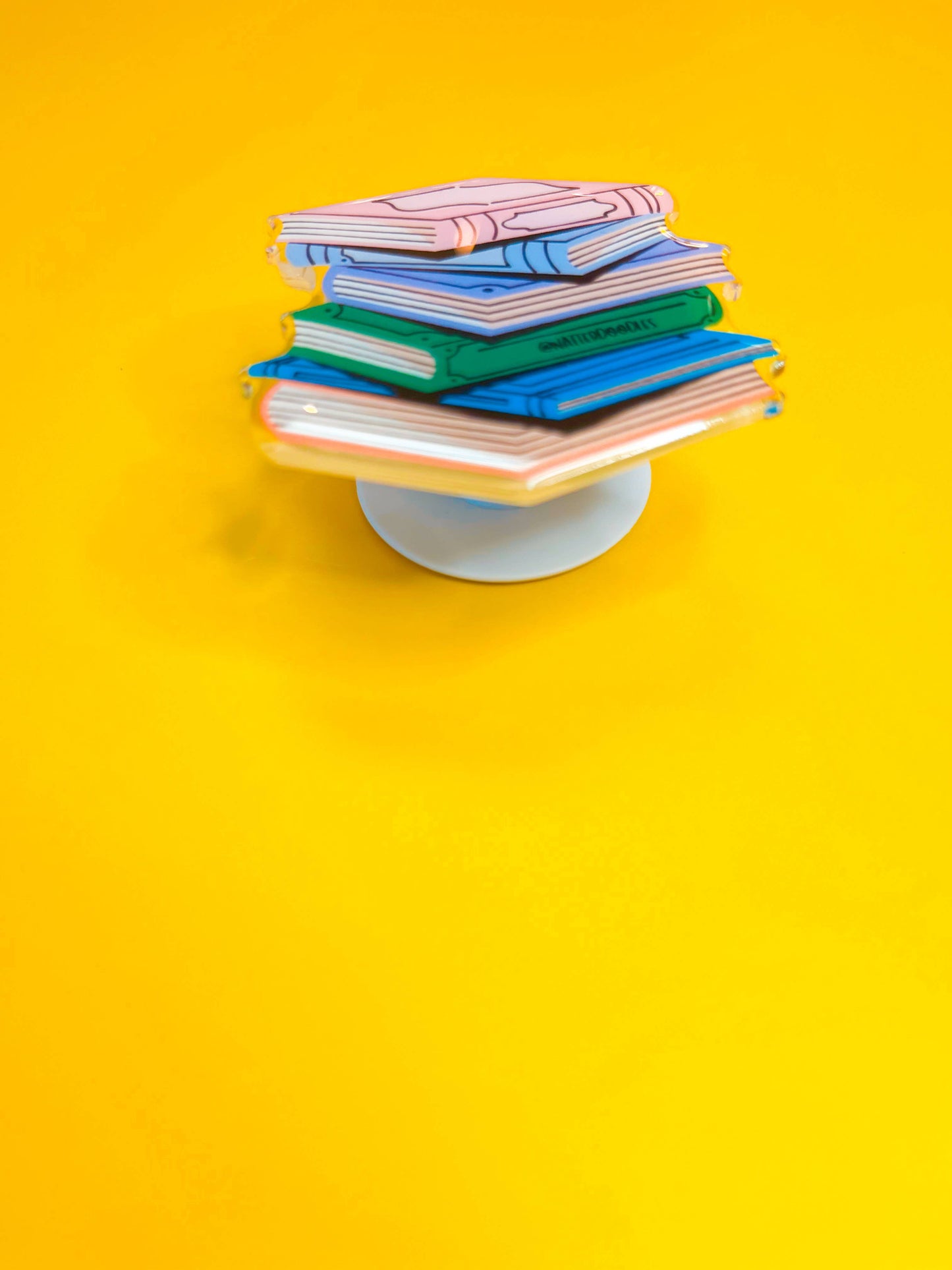 Stacks on Stacks Book Phone Grip – Cute Book Lover