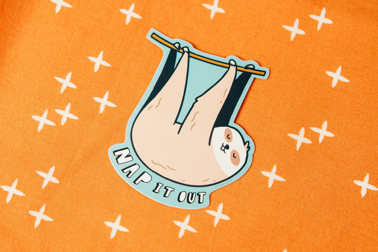 Nap It Out Sloth Vinyl Decal Sticker