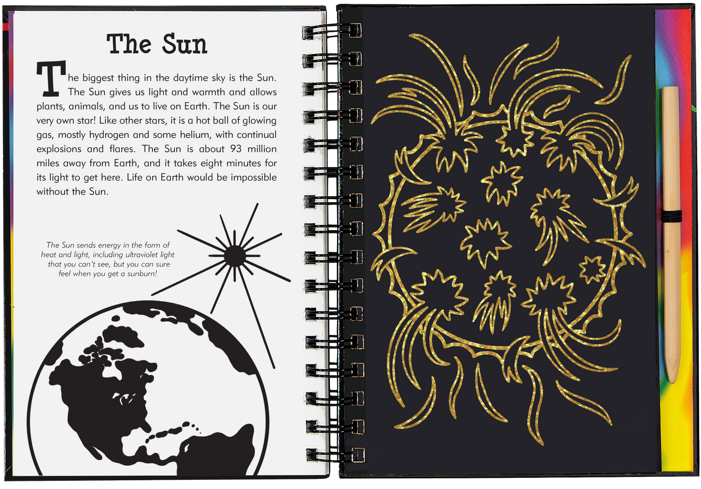 Outer Space Scratch and Sketch