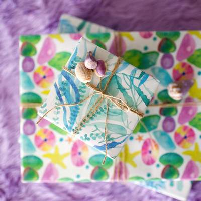 Magical Sea ‚Ä¢ Double-sided Eco Wrapping Paper ‚Ä¢ Everyday