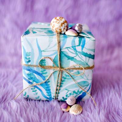 Magical Sea ‚Ä¢ Double-sided Eco Wrapping Paper ‚Ä¢ Everyday