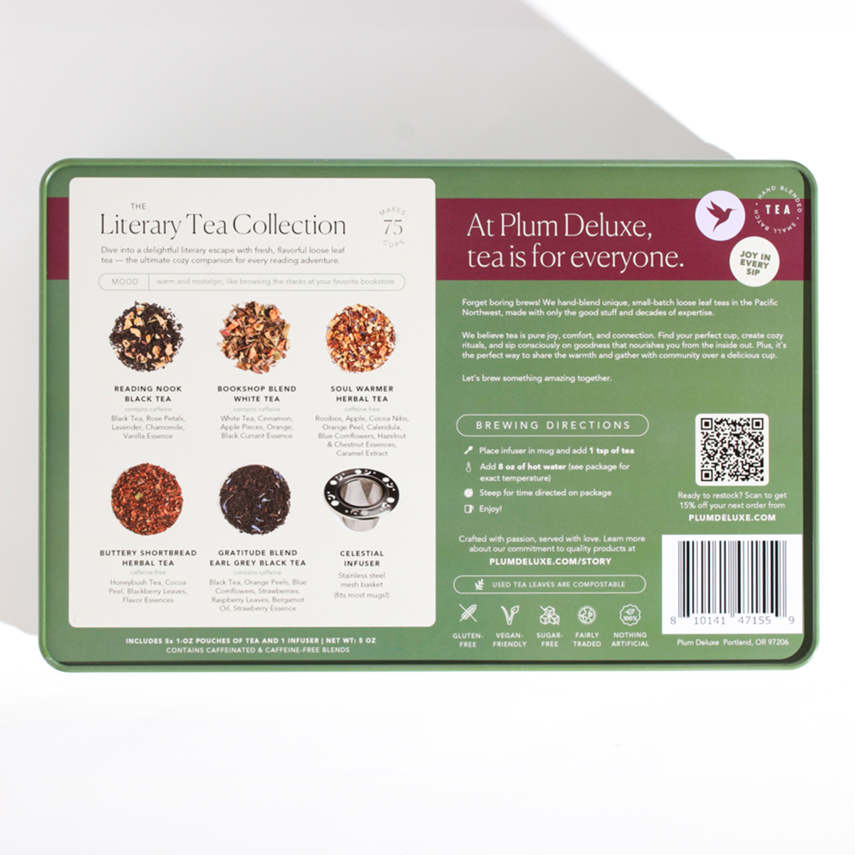 Themed Tea Gift Tins - New!