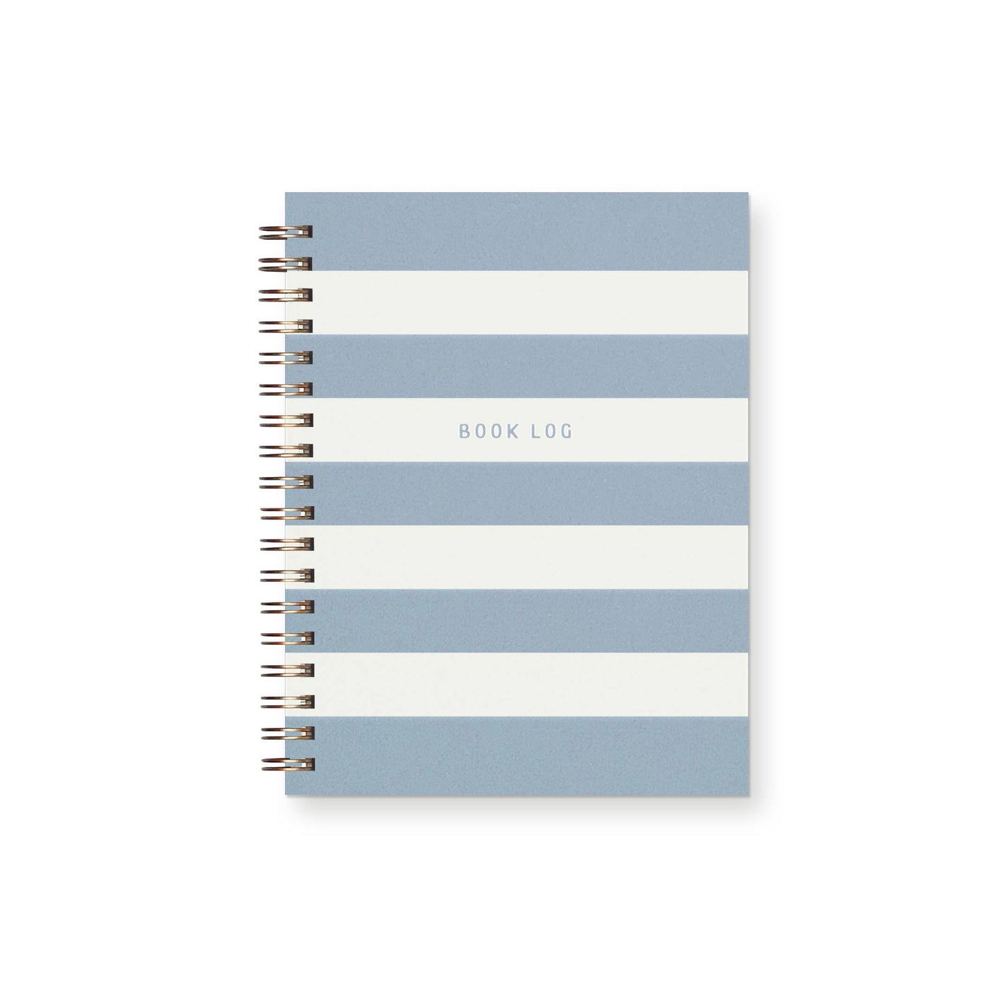 Striped Book Log Journal