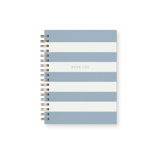 Striped Book Log Journal